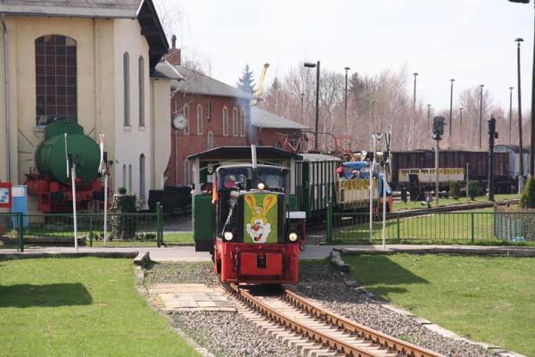 Traditionelle Osterfahrten mit der Kohlebahn Traditionelle Osterfahrten mit der Kohlebahn