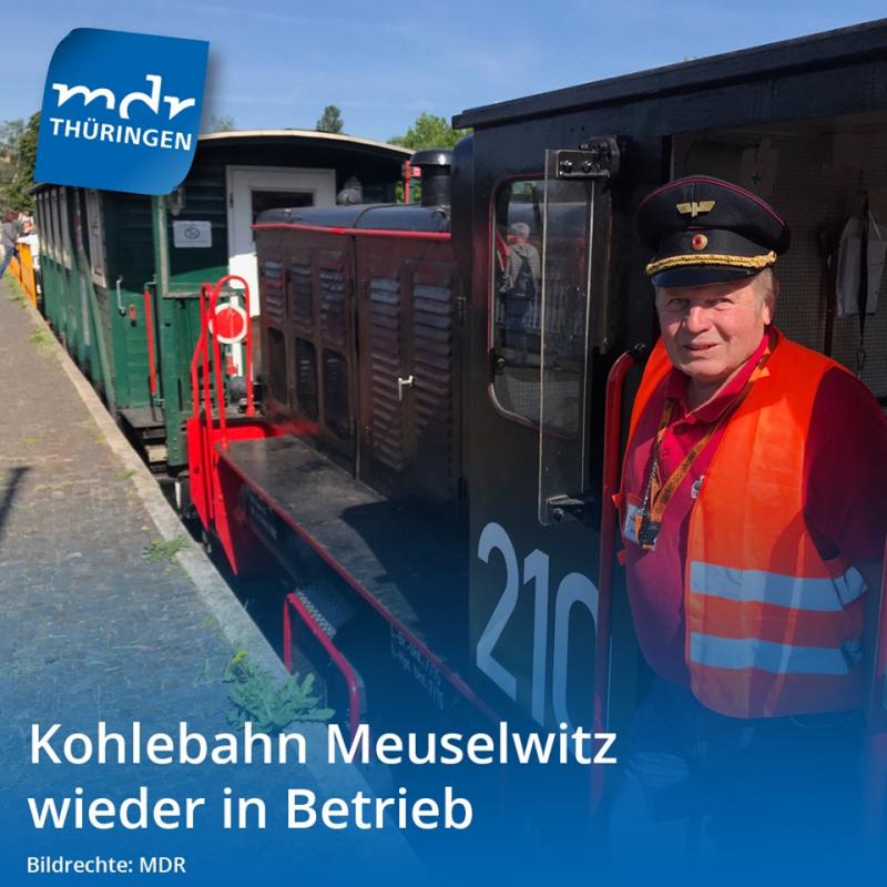Mitteldeutscher Rundfunk berichtet über die Kohlebahn