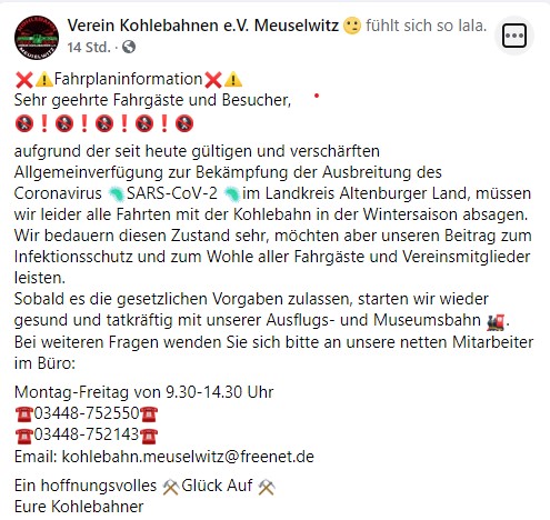 WICHTIGE INFORMATION FÜR UNSERE FAHRGÄSTE UND BESUCHER