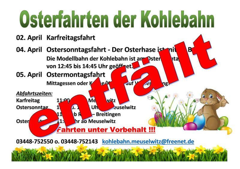 Information zum Fahrbetrieb