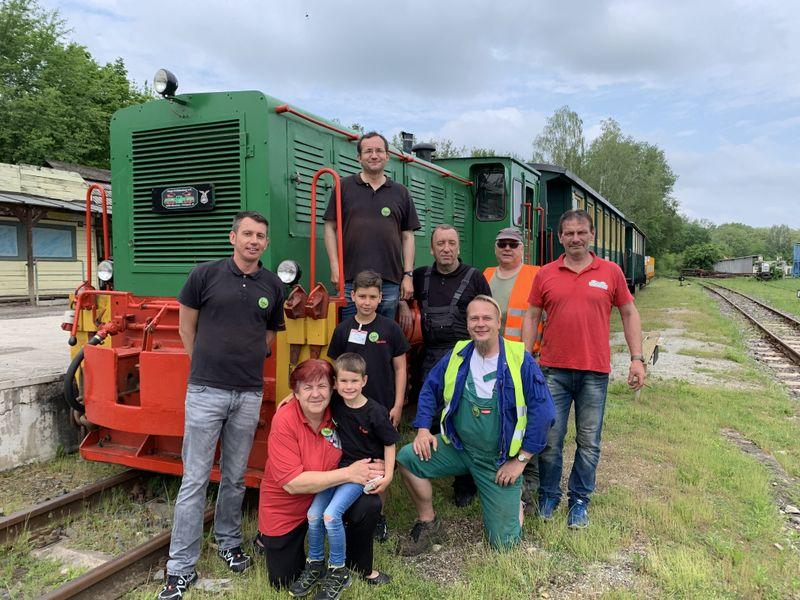 Saisonauftakt bei der Kohlebahn Meuselwitz