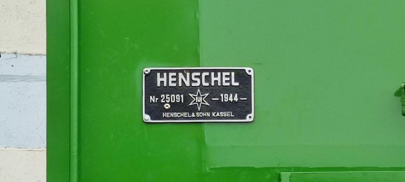 Wilde Hilde zurück in Meuselwitz Typenschild