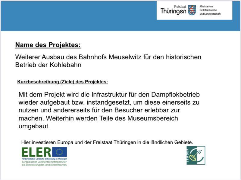 Investition in die touristische Infrastruktur