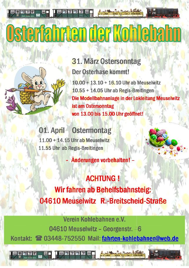 Ostersonntag 31.03.2024