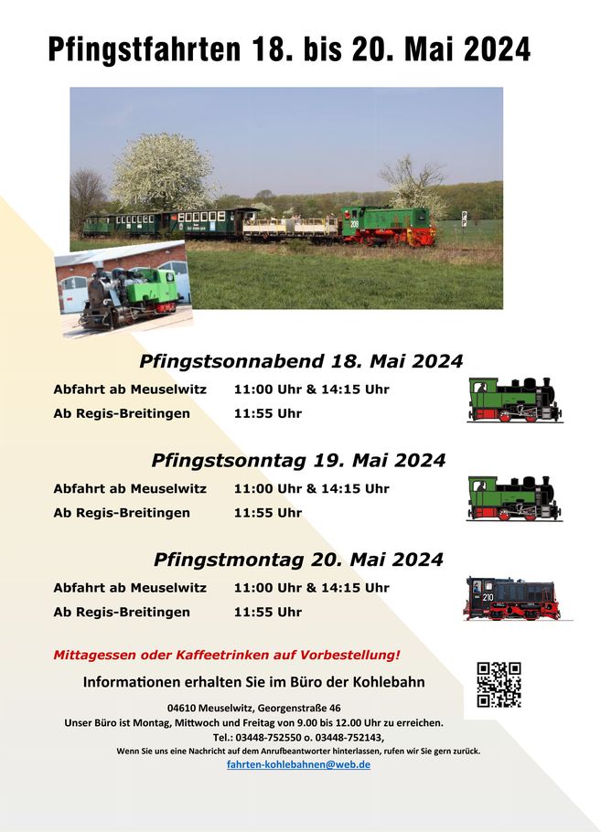 Pfingstfahrten 2024